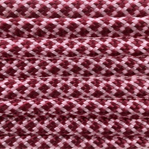 Paracord 550 tipo III Rose Rosa / Burgundy Diamond Paracord 550 tipo III Rose Rosa / Burgundy Diamond