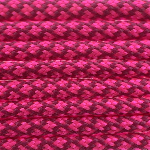 Paracord 550 tipo III Fuchsia / Ultra Neon Rosa Diamond