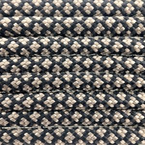 Paracord 550 tipo III Nero / Tan Diamond Paracord 550 tipo III Nero / Tan Diamond