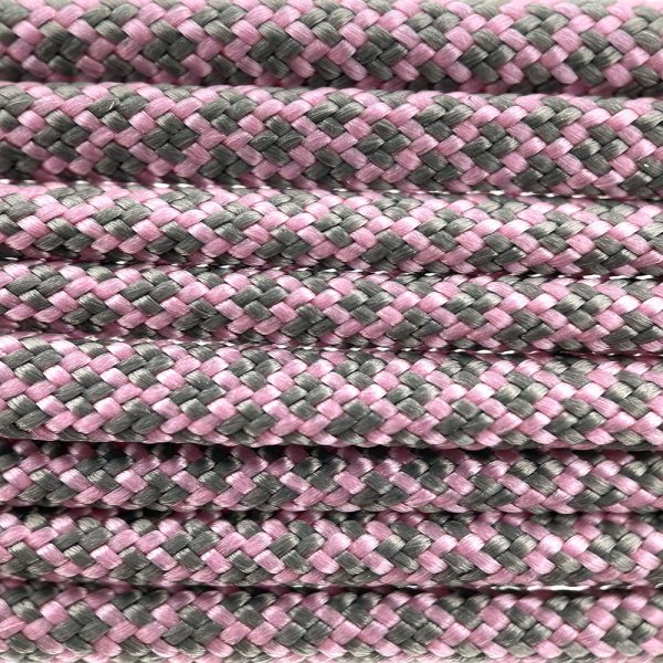 Paracord 550 tipo III lavender Rosa / Charcoal Diamond Paracord 550 tipo III lavender Rosa / Charcoal Diamond