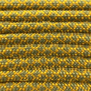 Paracord 550 tipo III Goldenrod / moss Diamond Paracord 550 tipo III Goldenrod / moss Diamond
