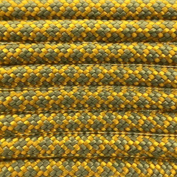 Paracord 550 tipo III Goldenrod / moss Diamond Paracord 550 tipo III Goldenrod / moss Diamond