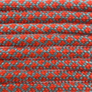 Paracord 550 tipo III Turquoise / Neon Arancione Diamond Paracord 550 tipo III Turquoise / Neon Arancione Diamond