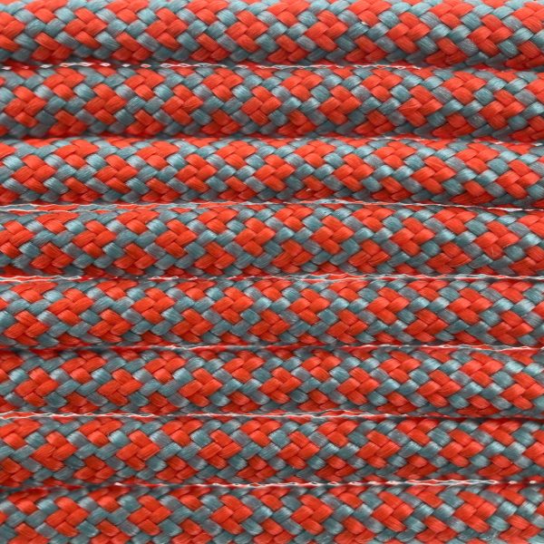 Paracord 550 tipo III Turquoise / Neon Arancione Diamond Paracord 550 tipo III Turquoise / Neon Arancione Diamond