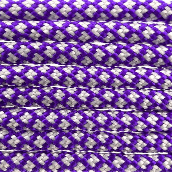 Paracord 550 tipo III Acid Lila / Cream Diamond