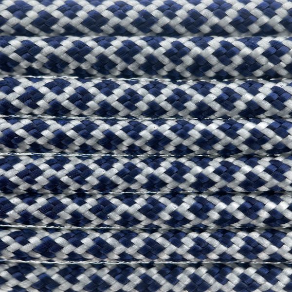 Paracord 550 tipo III Cream / Midnight Blu Diamond