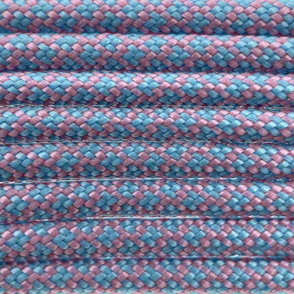 Paracord 550 tipo III Lavender Rosa / Neon Turquoise Diamond Paracord 550 tipo III Lavender Rosa / Neon Turquoise Diamond