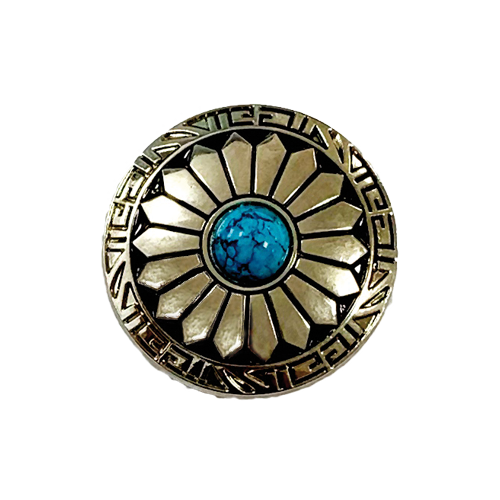 Concho fiore Argento 30MM Concho fiore Argento 30MM