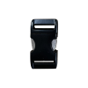 Alu-Max 25MM (1") buckle Zwart