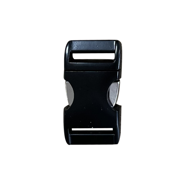Alu-Max 25MM (1") buckle Zwart