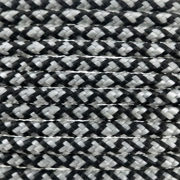Paracord 100 type I Argento Grijs Diamond Paracord 100 tipo I Argento Grigio Diamond
