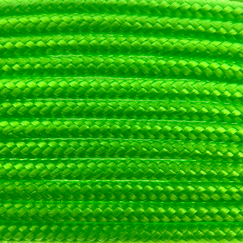 Paracord 100 type I Ultra Neon Groen Paracord 100 tipo I Ultra Neon Verde