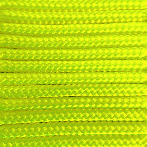 Paracord 275 2MM Ultra Neon Geel Paracord 275 2MM Ultra Neon Geel
