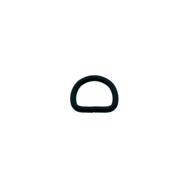 D-ring 16 X 3MM Zwart D-ring 16 X 3MM Zwart