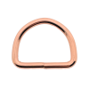 D-ring 40 X 5MM Oro rosa D-ring 40 X 5MM Oro rosa