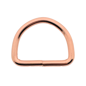 D-ring 40 X 5MM Oro rosa