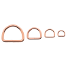 D-ring 40 X 5MM Oro rosa D-ring 40 X 5MM Oro rosa