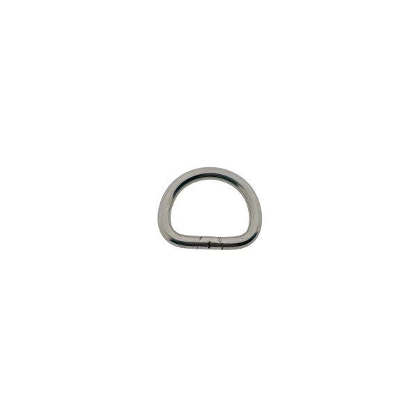 D-ring 17 X 3MM RVS D-ring 17 X 3MM RVS