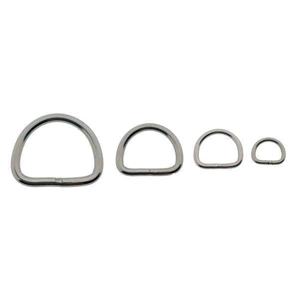 D-ring 17 X 3MM RVS D-ring 17 X 3MM RVS