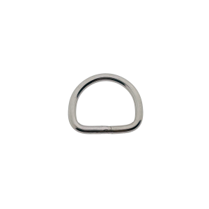 D-ring 20 X 3MM RVS D-ring 20 X 3MM RVS