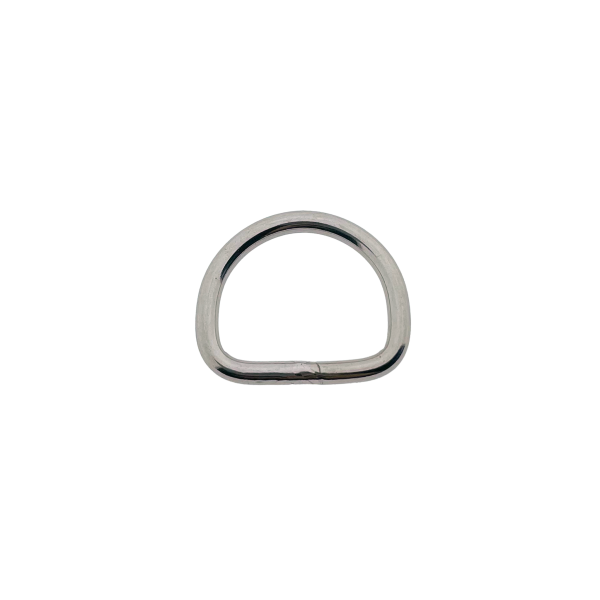 D-ring 20 X 3MM RVS D-ring 20 X 3MM RVS