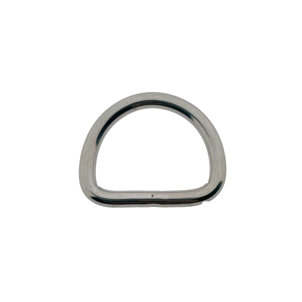 D-ring 25 X 4MM RVS D-ring 25 X 4MM RVS