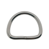 D-ring 40 X 5MM RVS D-ring 40 X 5MM RVS
