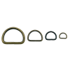 D-ring 16 X 3MM Bronzo antico D-ring 16 X 3MM Bronzo antico