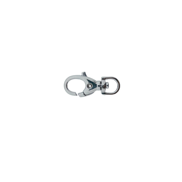 Moschettone a scatto 39MM Chrome