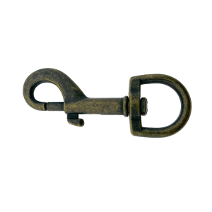 Karabijnhaak 80MM Bronzo antico