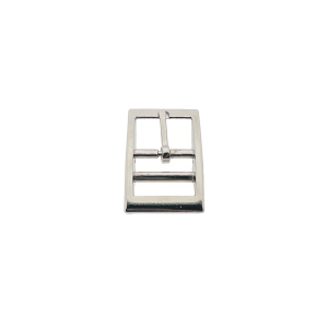 Fibbia per cintura 16MM Nickel Dubbele bar