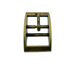 Fibbia per cintura 25MM Bronzo antico Dubbele bar