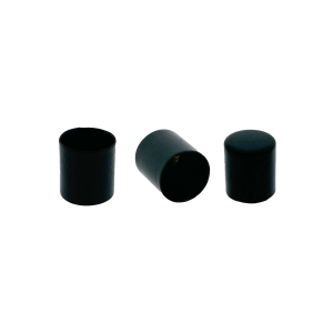 Koord eindkap 6MM Zwart