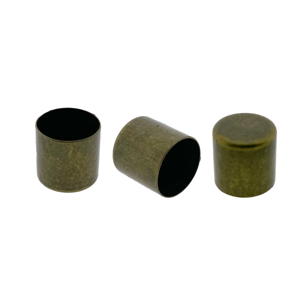 Cord end 10MM Antiquariato Bronzo Cord end 10MM Antiquariato Bronzo