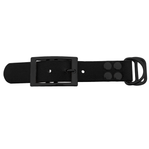 Biothane adapter 25MM Zwart/Zwart Biothane adapter 25MM Zwart/Zwart