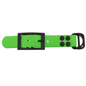 Biothane adapter 25MM Appel Groen/Zwart