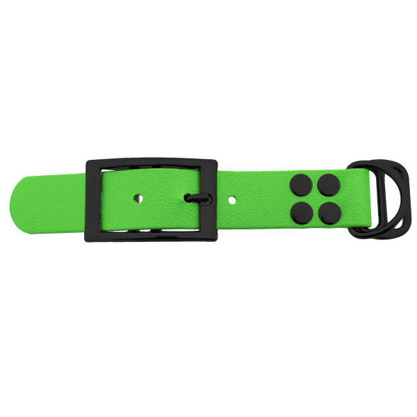 Biothane adapter 25MM Appel Groen/Zwart