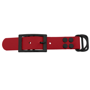 Biothane adattatore 25MM Rosso/Nero Biothane adattatore 25MM Rosso/Nero