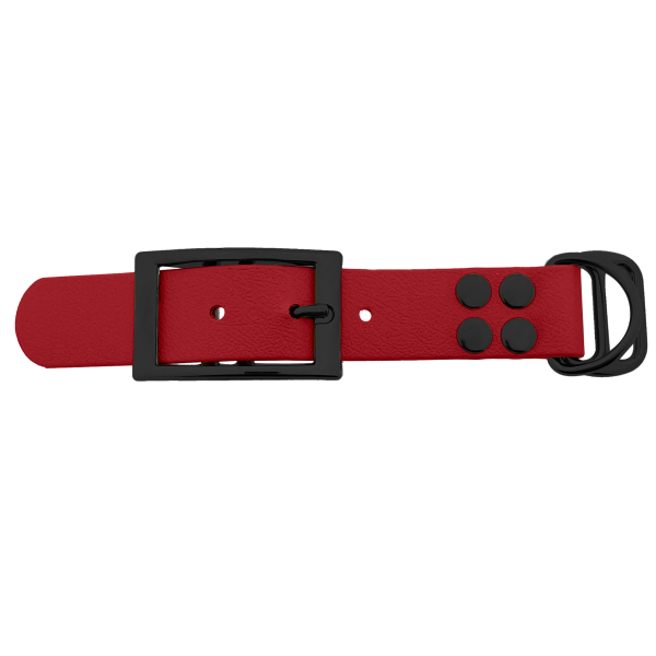 Biothane adattatore 25MM Rosso/Nero Biothane adattatore 25MM Rosso/Nero