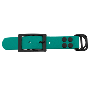 Biothane adattatore 25MM Teal/Nero Biothane adattatore 25MM Teal/Nero