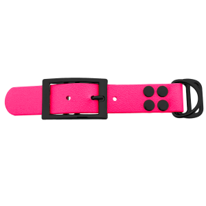 Biothane adattatore 25MM Neon Rosa/Nero Biothane adattatore 25MM Neon Rosa/Nero