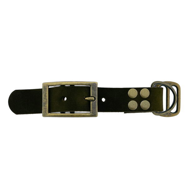 Vetleder adapter 25MM Olive/Bronzo antico