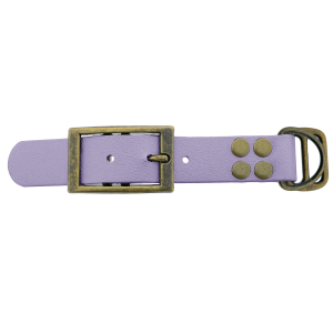 Biothane adattatore 25MM Pastel Lila/Antiquariato Bronzo Biothane adattatore 25MM Pastel Lila/Antiquariato Bronzo