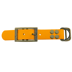 Biothane adattatore 25MM Peach/Antiquariato Bronzo Biothane adattatore 25MM Peach/Antiquariato Bronzo