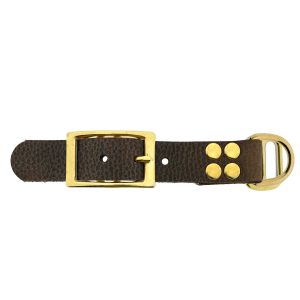 pelle di bufalo adapter 25MM Motief bruin/ottone pelle di bufalo adapter 25MM Motief bruin/ottone