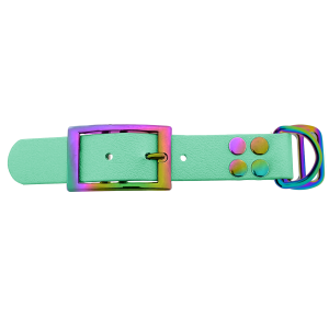 Biothane adapter 25MM Caribbean Groen/Neo-Chrome