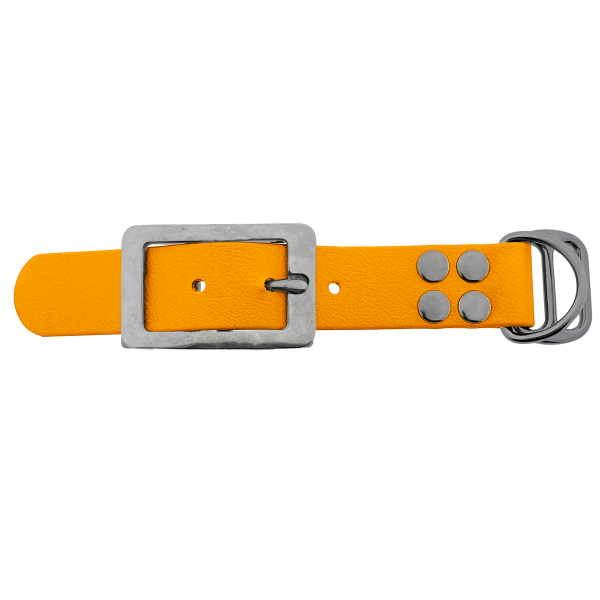 Biothane adapter 25MM Peach/RVS