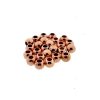 Paracord Spacer 8X6MM Rose Oro 25 pezzi