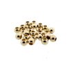 Paracord Spacer 8X6MM Oro 25 pezzi