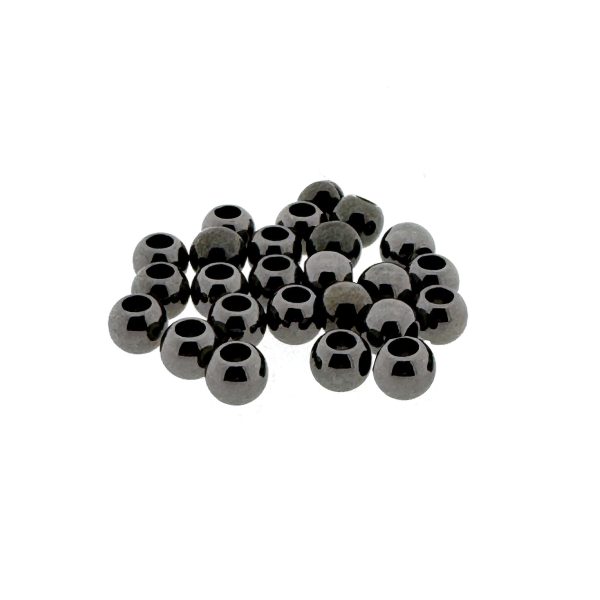 Paracord Spacer 8X6MM Gunmetal Zwart 25 stuks Paracord Spacer 8X6MM Gunmetal Zwart 25 stuks